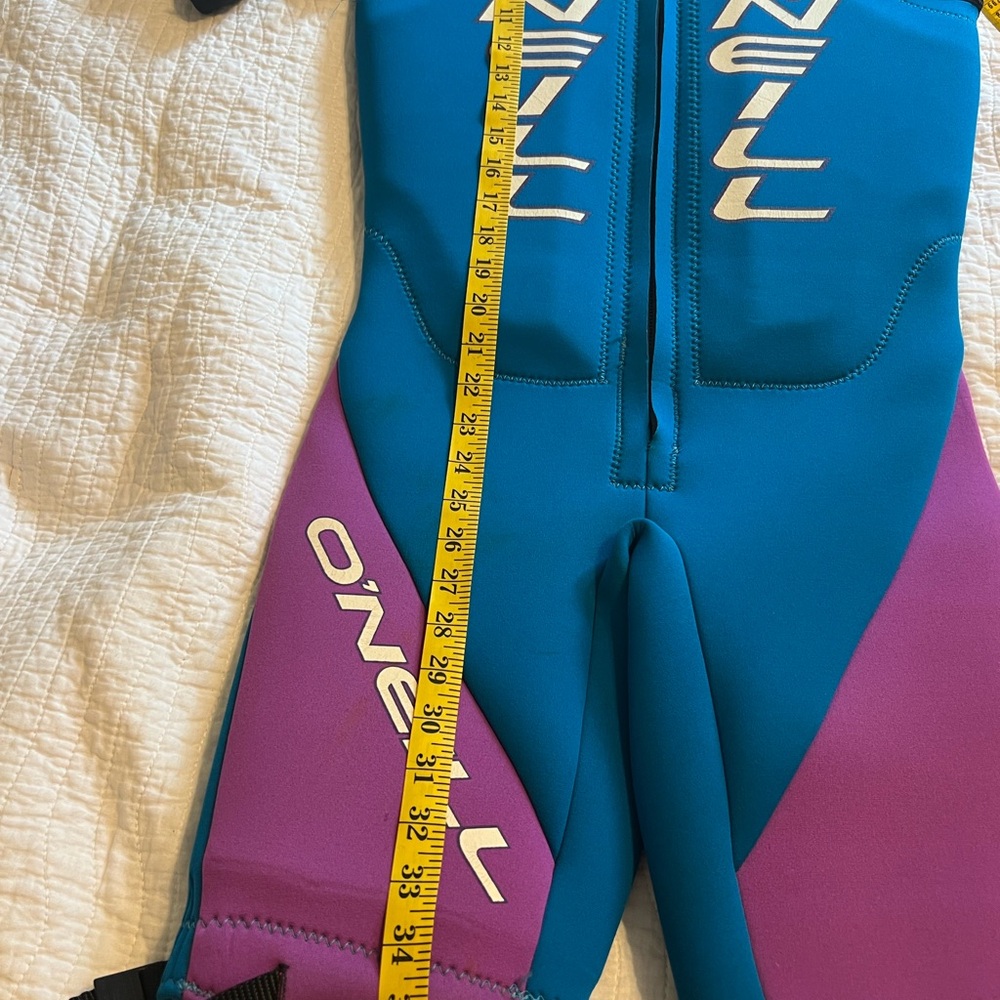 O'Neill Ladies Blue and Purple Rashguard - Picture 6 of 7